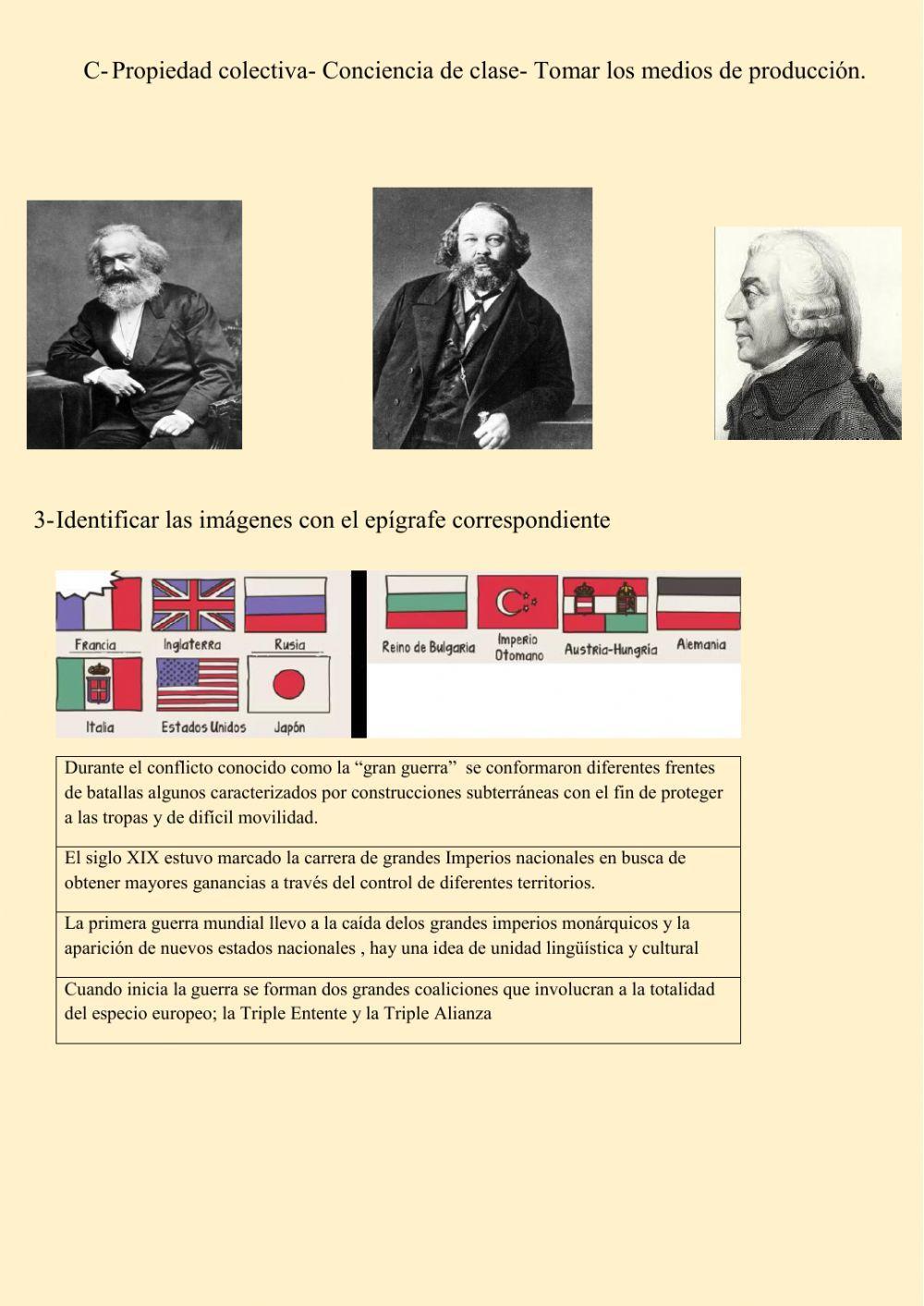 Primera guerra mundial y Revolución Rusa