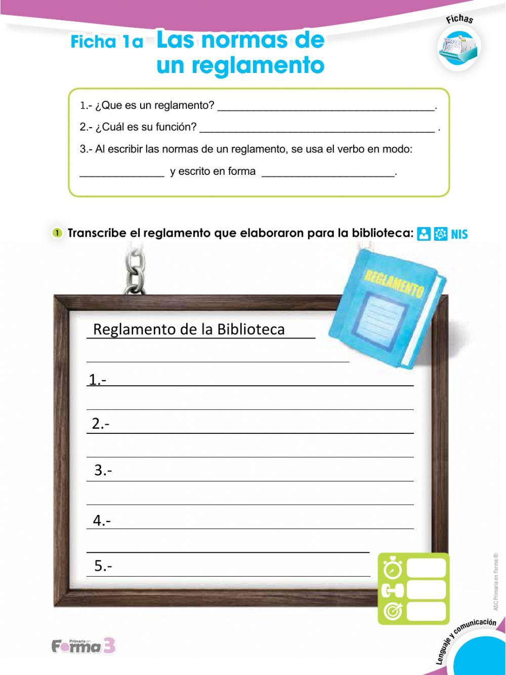 Reglamento de la Biblioteca