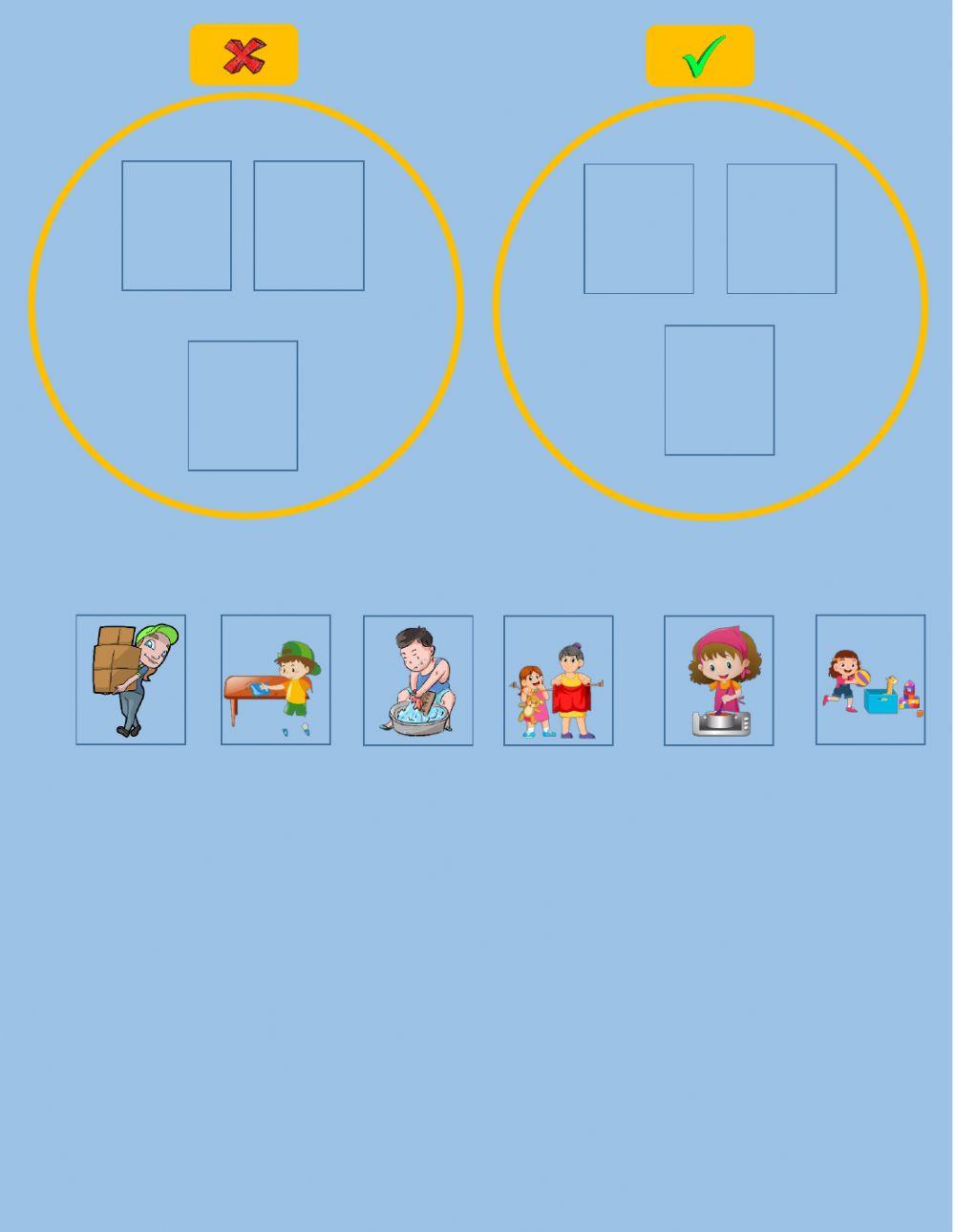 Labores del hogar en el que puedo participar.