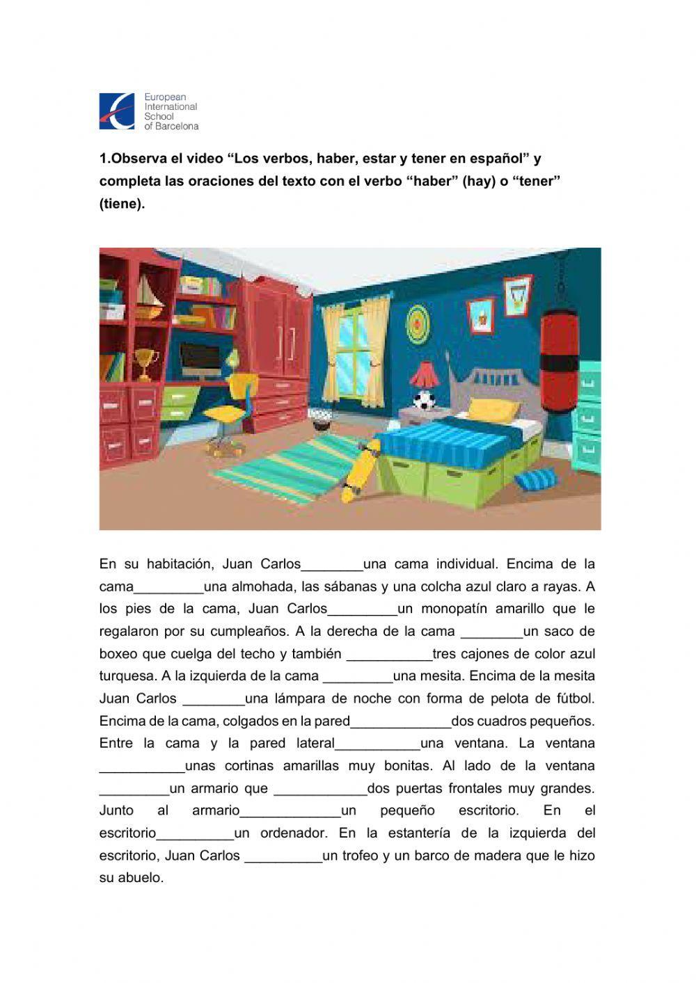 La habitación de Juan Carlos