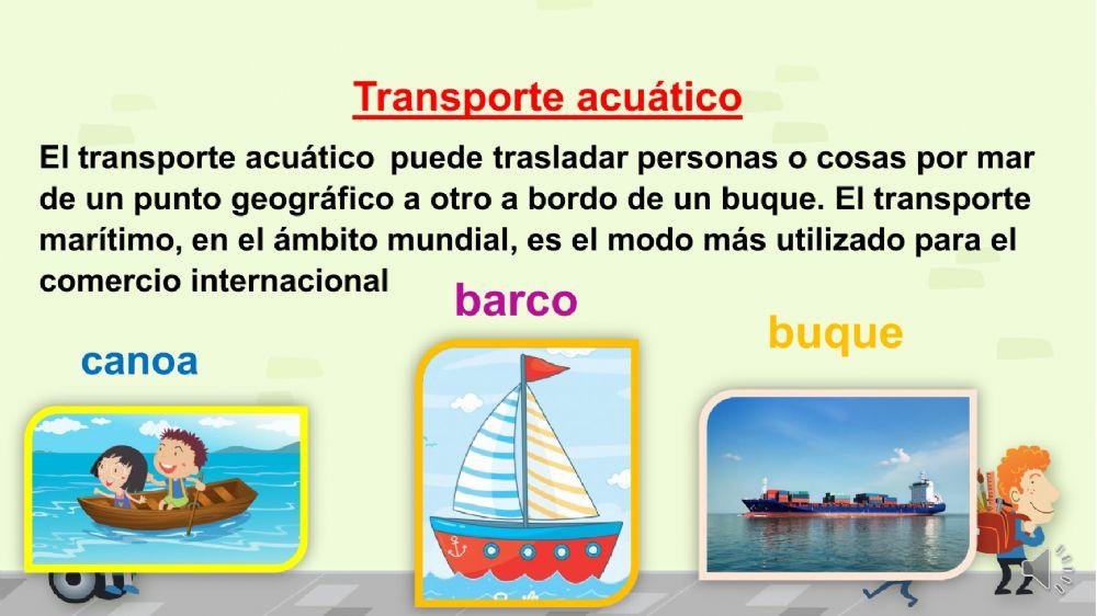 Medios de transporte