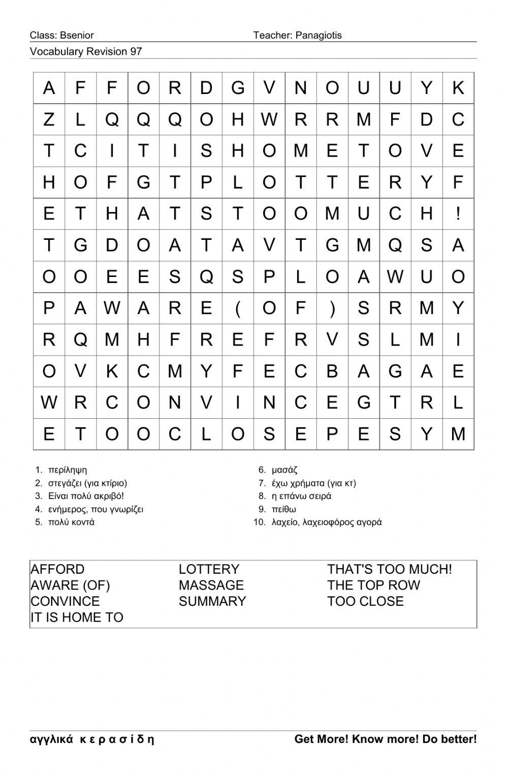 Bsenior Wordsearch97