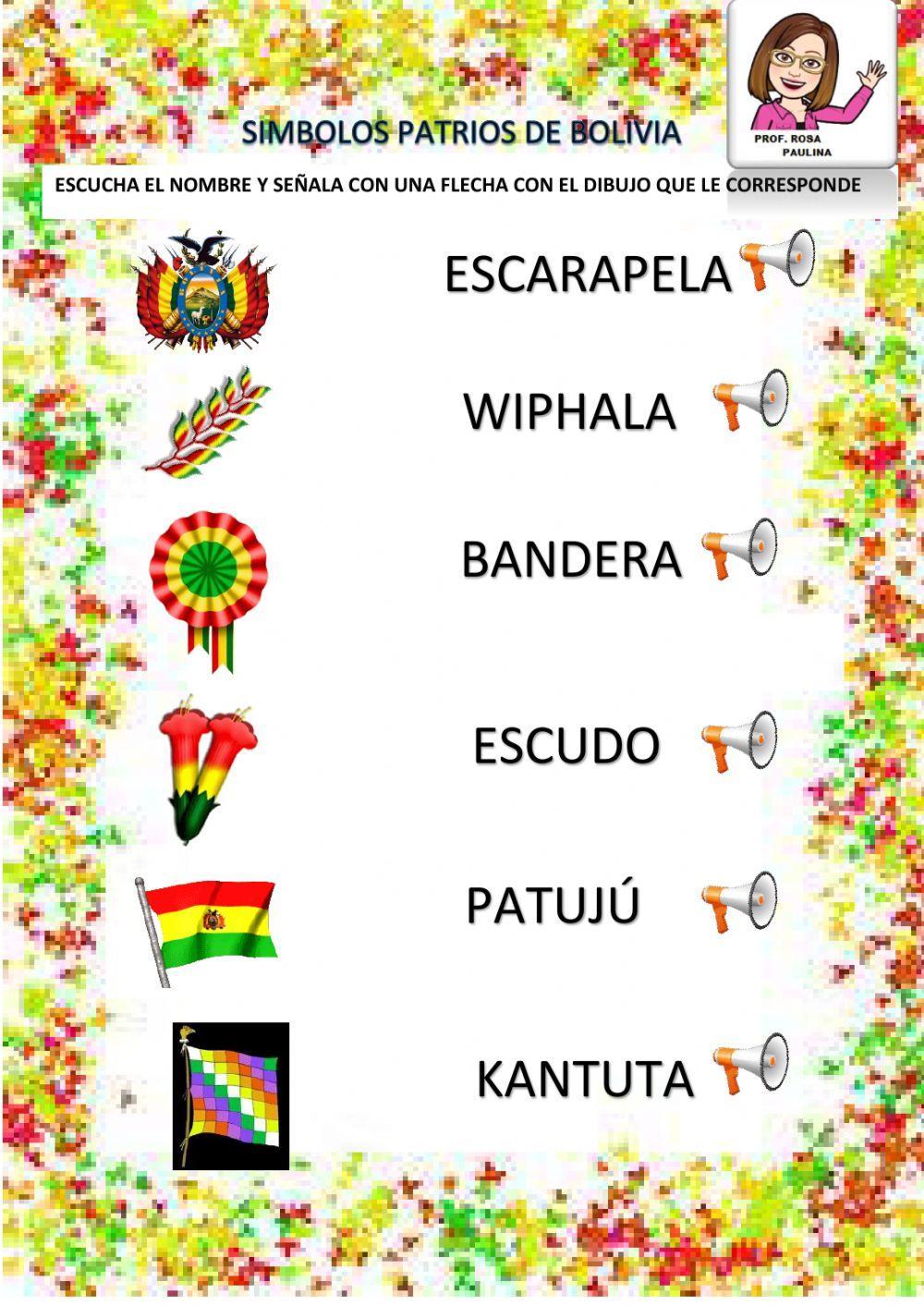Simbolos patrios de bolivia