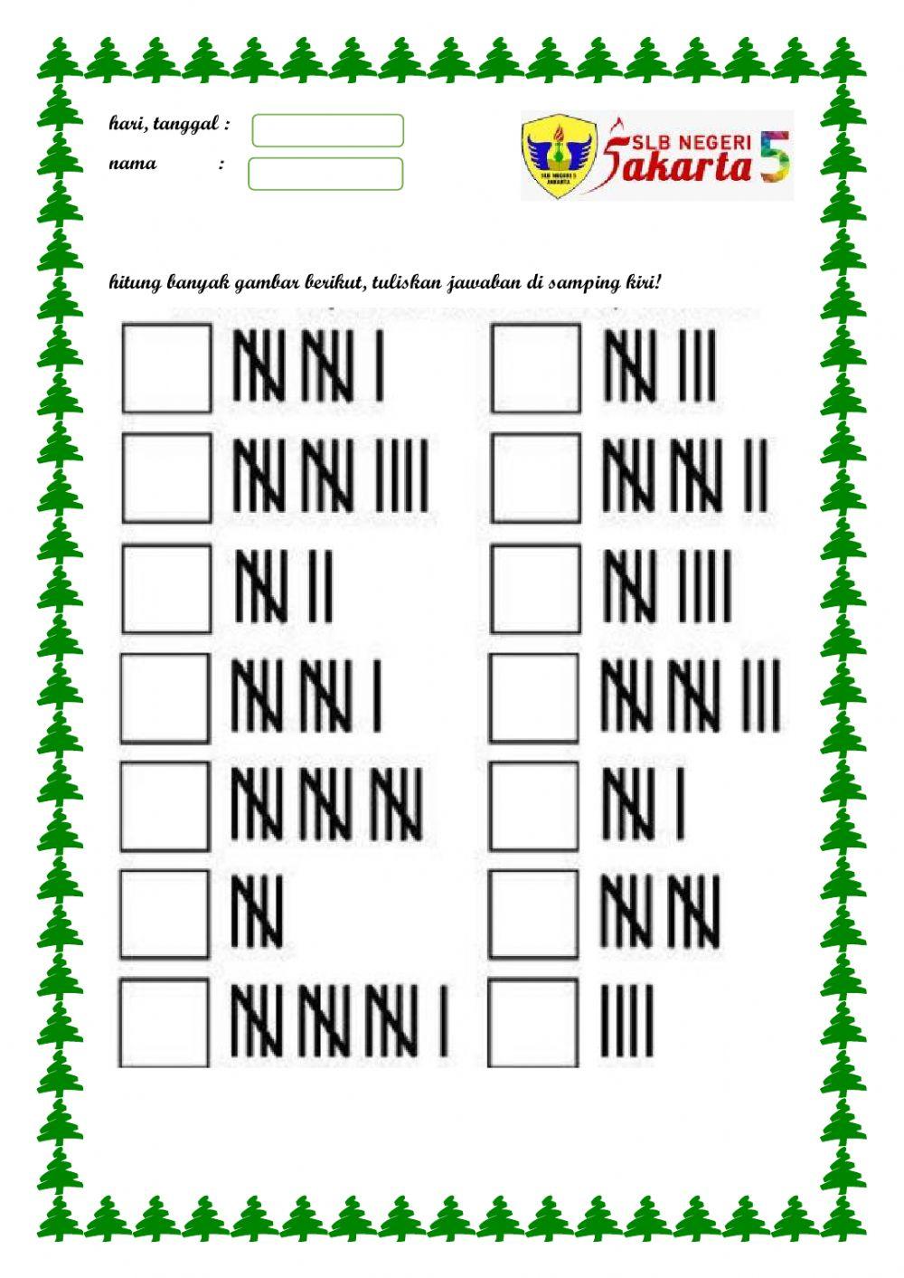 Menghitung banyak gambar