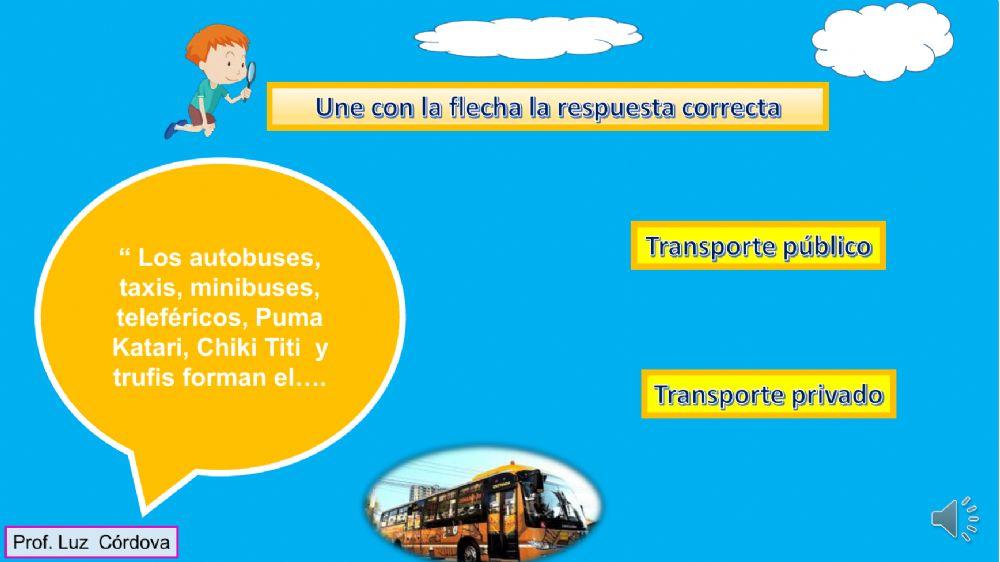 Medios de transporte