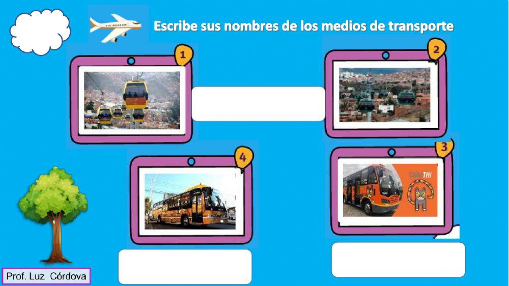 Medios de transporte