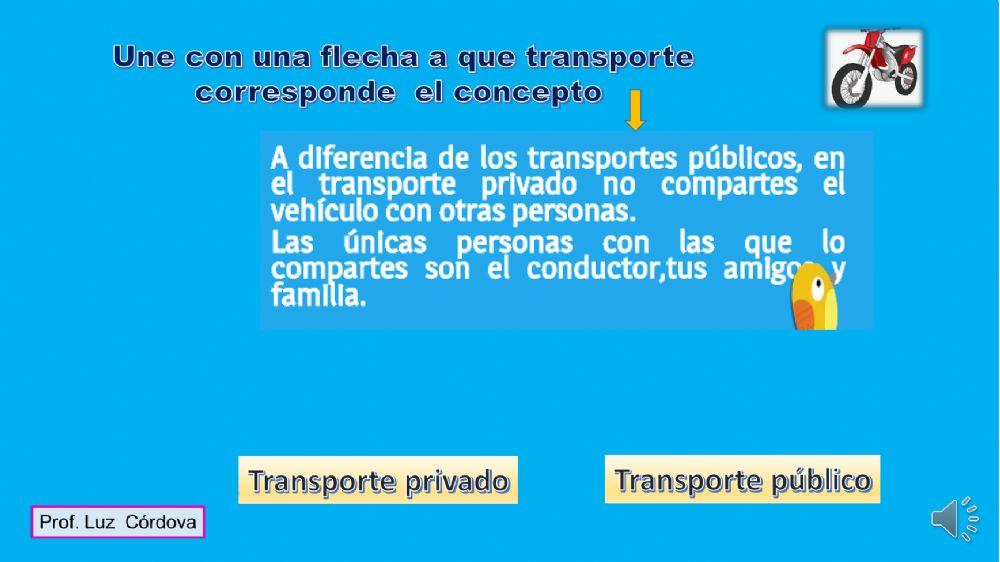 Medios de transporte