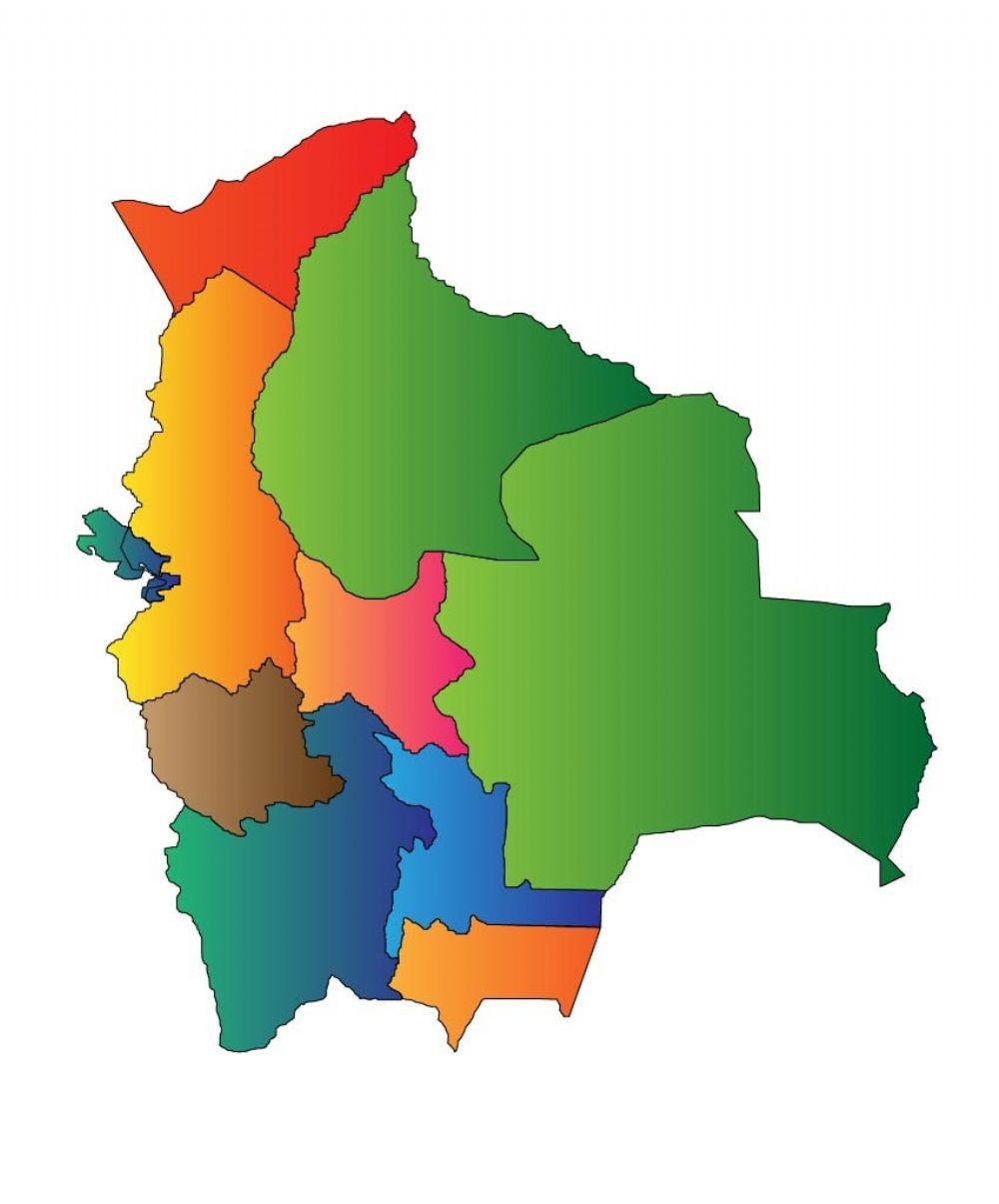 Mapa Político de Bolivia