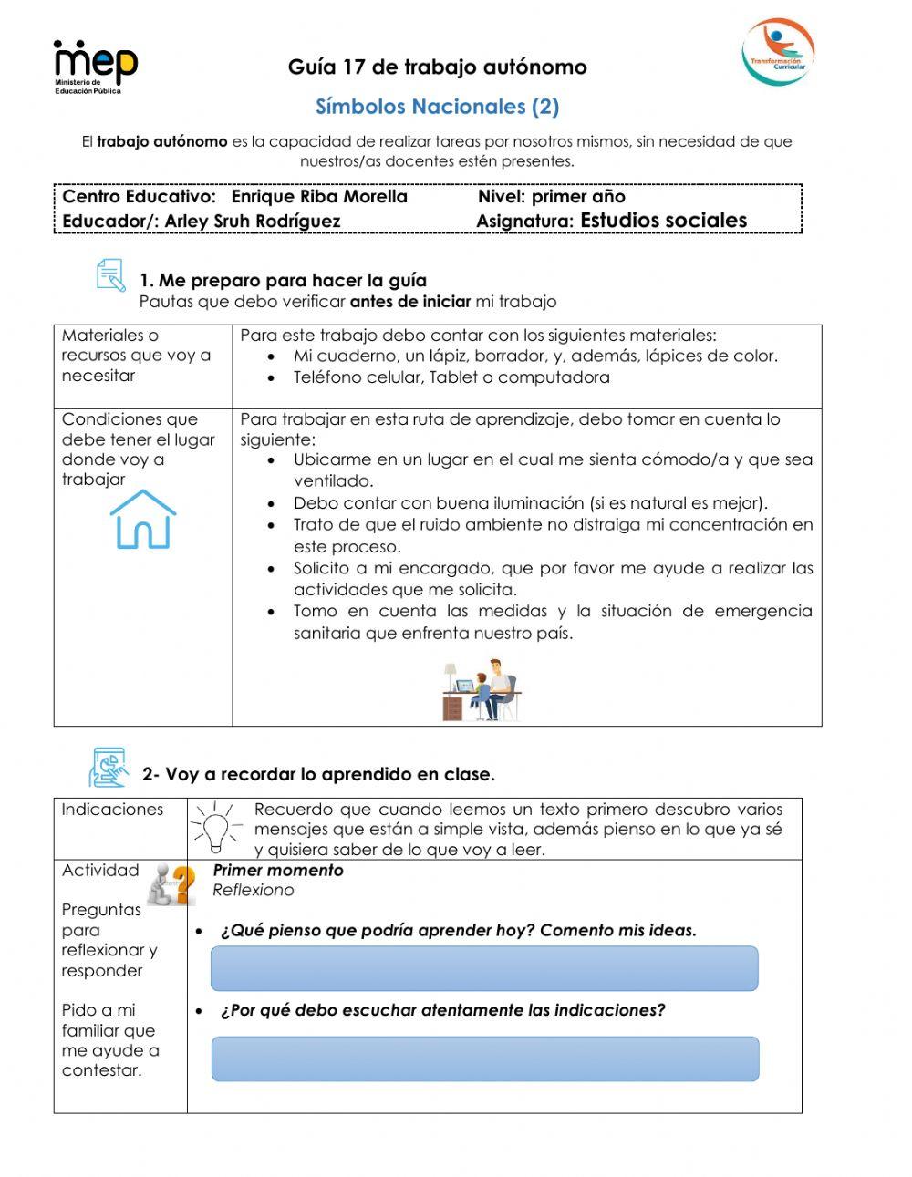 Símbolos Nacionales (2)