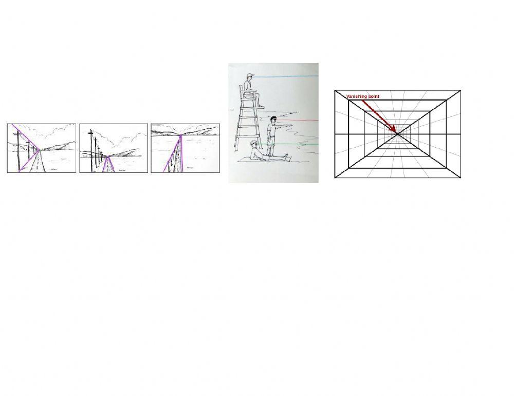 One point perspective