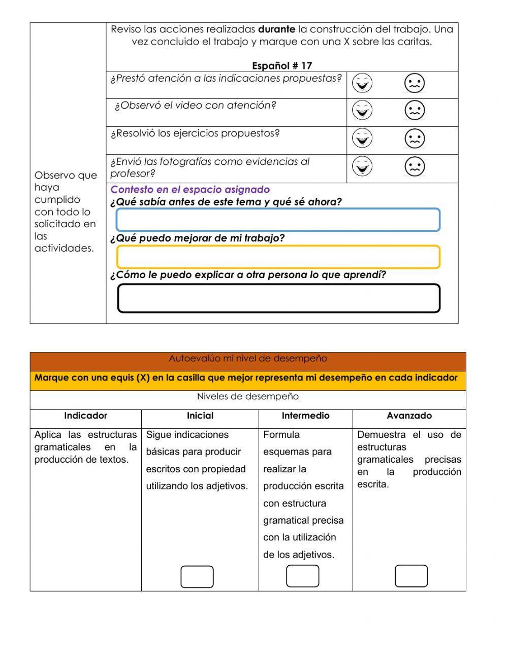 Los adjetivos calificativos