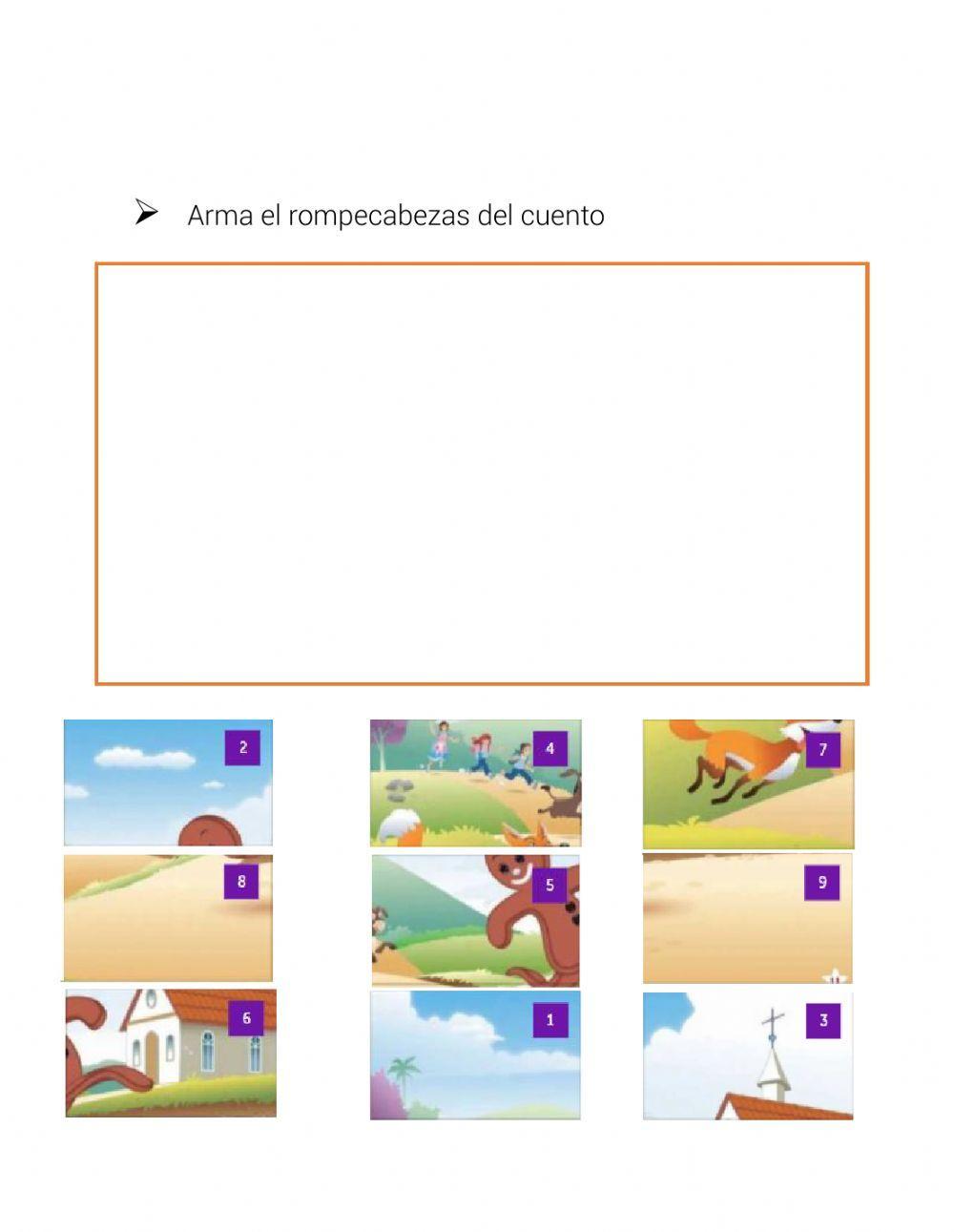 Actividad del cuento fantástico