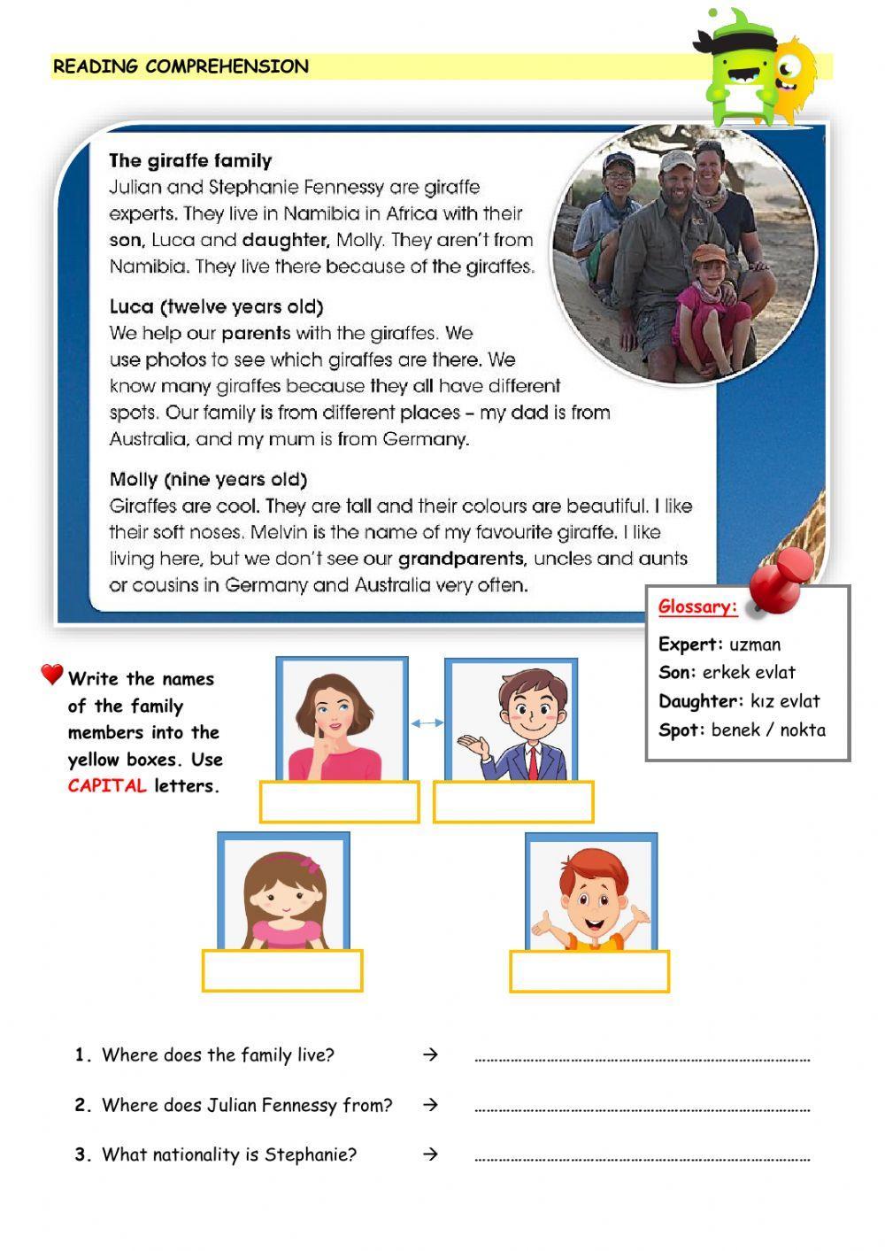 Countries and Nationalities Reading Countries and Nationalities Reading