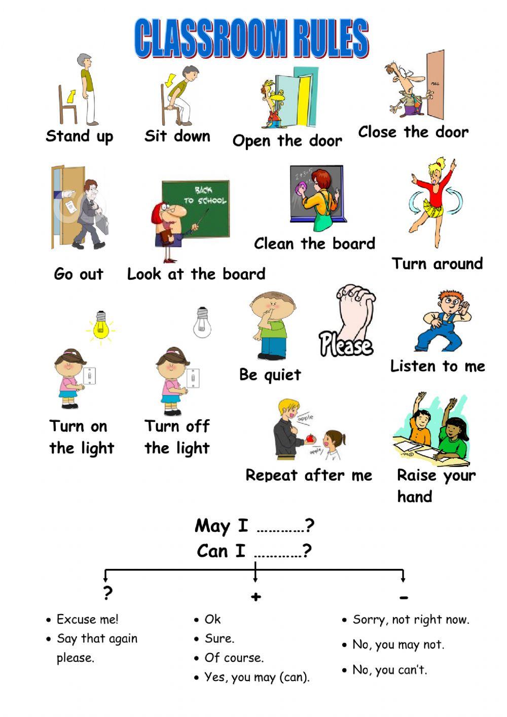 Classroom lrules