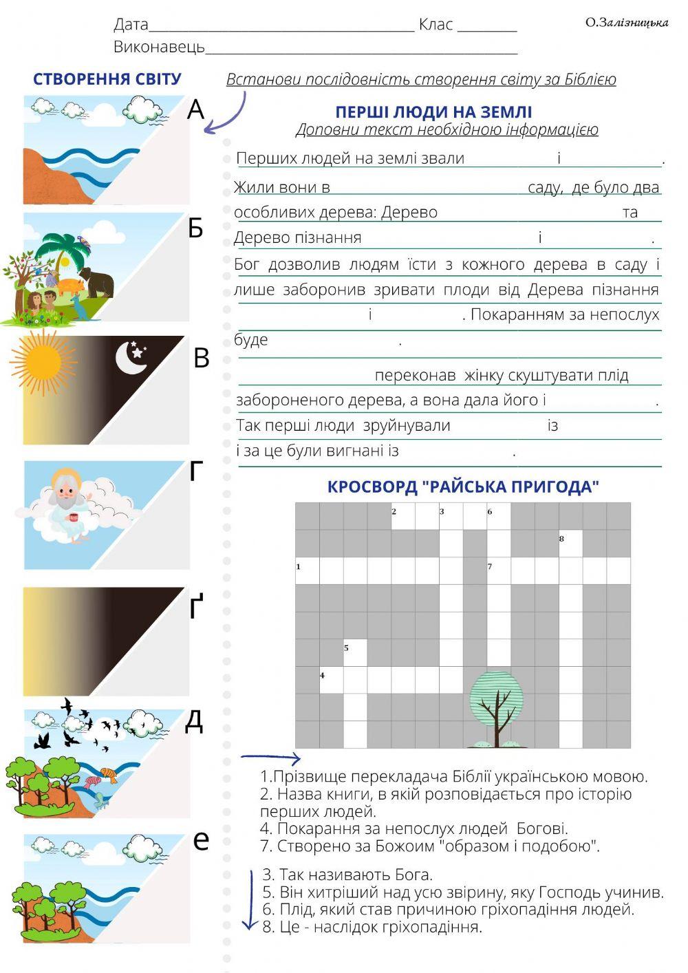 Біблія: Перші люди