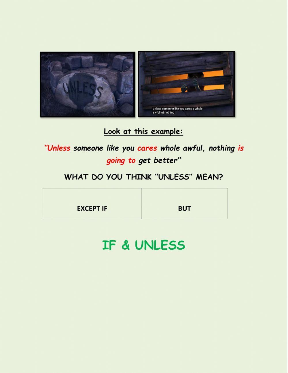 Pi2: if- unless - clauses