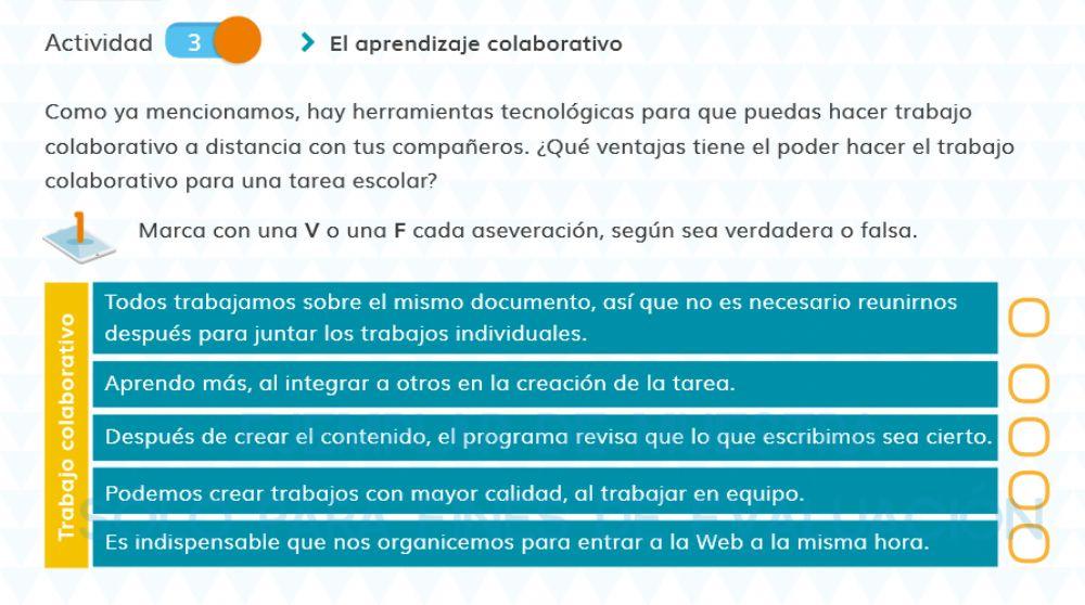 El aprendizaje colaborativo
