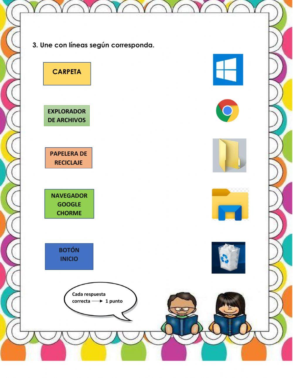 Elementos del escritorio de windows Elementos del escritorio de windows