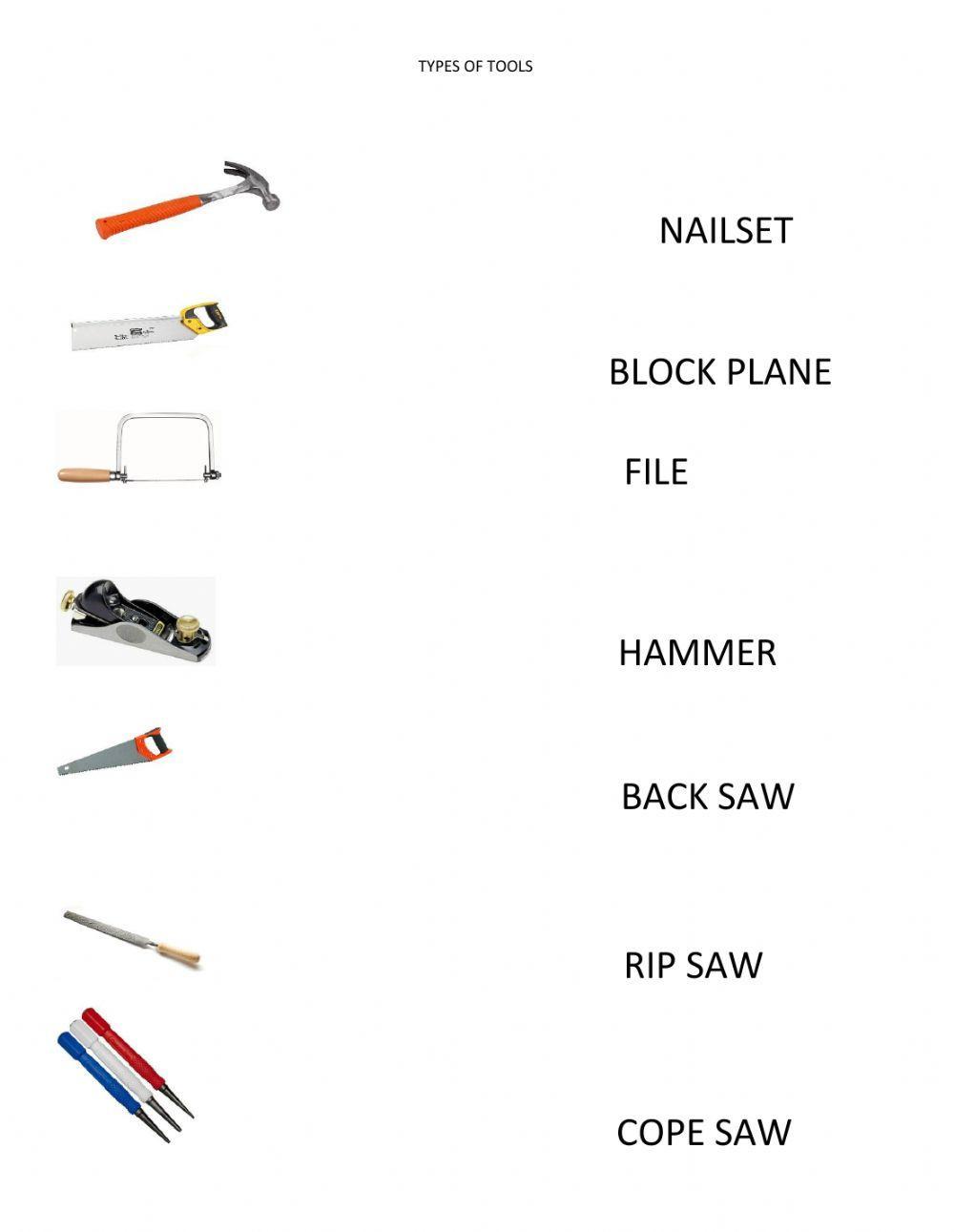 Tool id worksheet | Live Worksheets Tool id worksheet | Live Worksheets