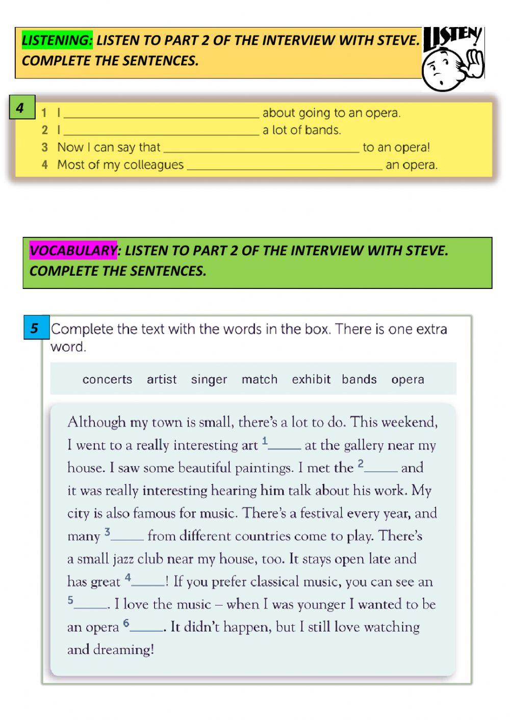 PRESENT PERFECT SIMPLE AND VOCABULARY