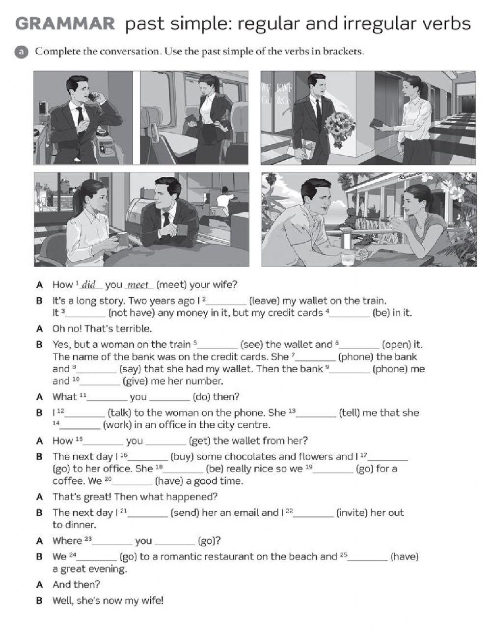 Past Simple: Regular and Irregular Verbs