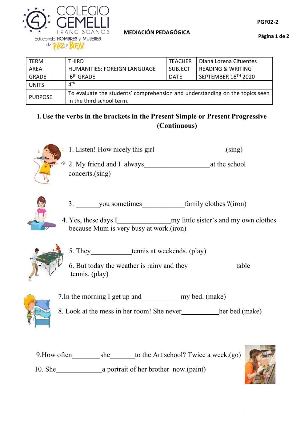 Bimestral 6° W-R 3P