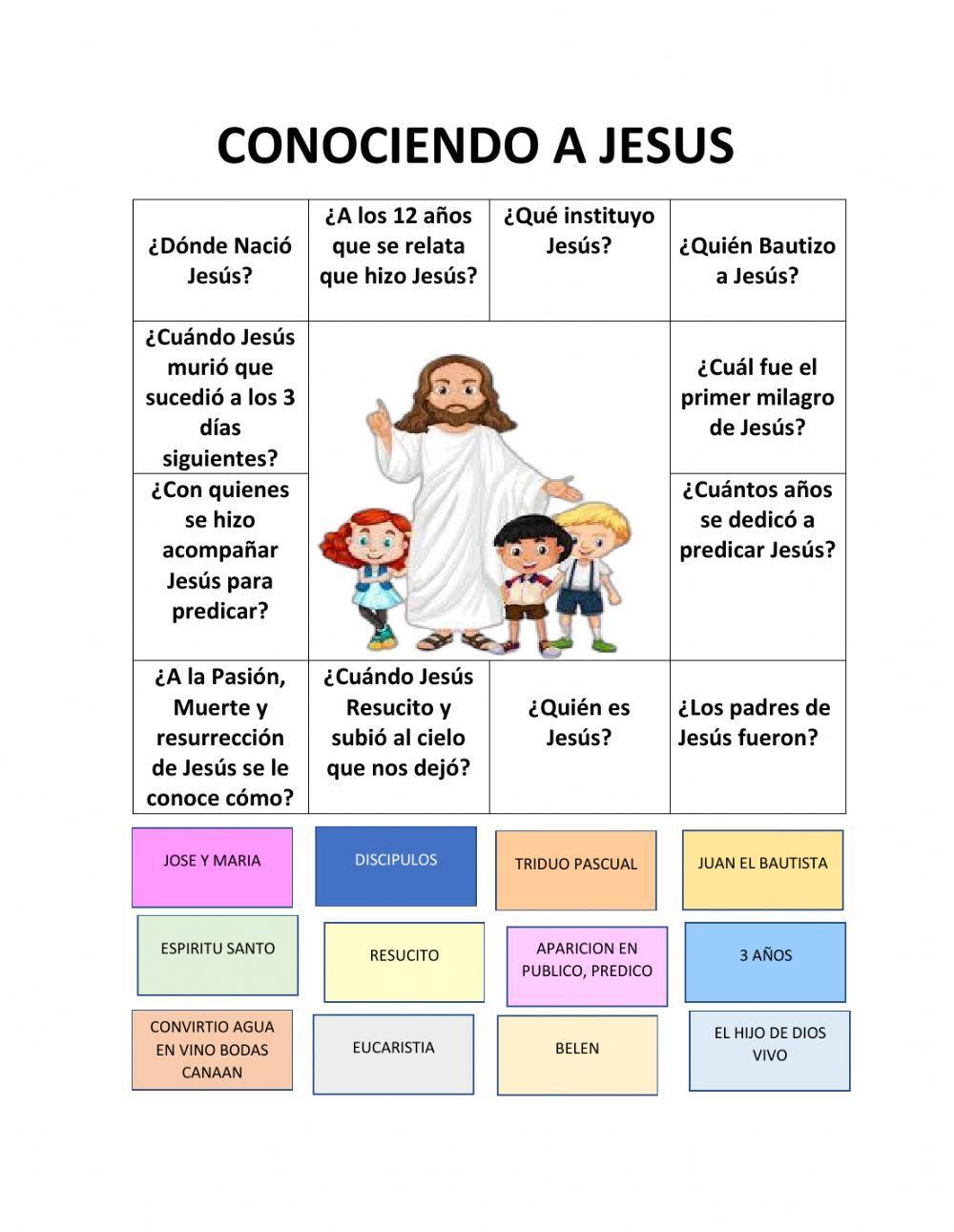 Conociendo a Jesus