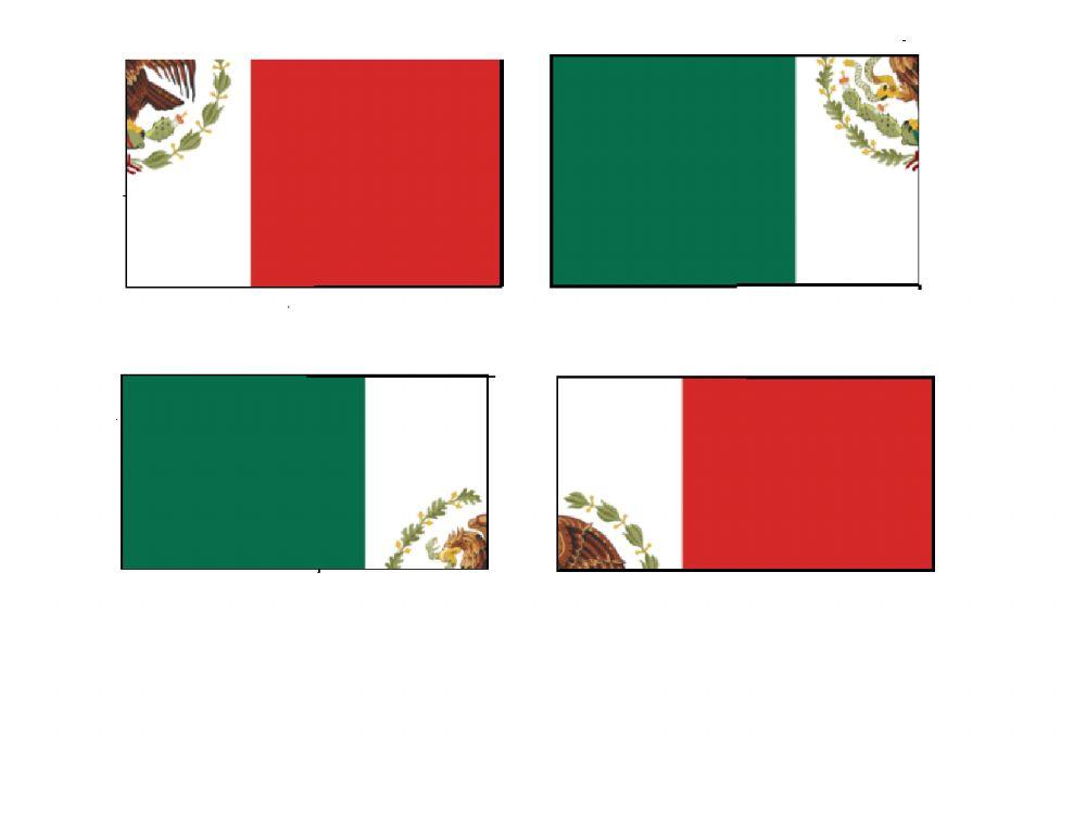 Rompecabezas bandera de México