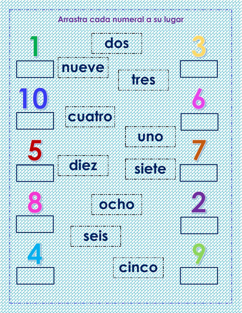 Números del 1 al 10