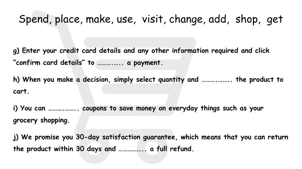 Online vs Traditional Shopping part 2