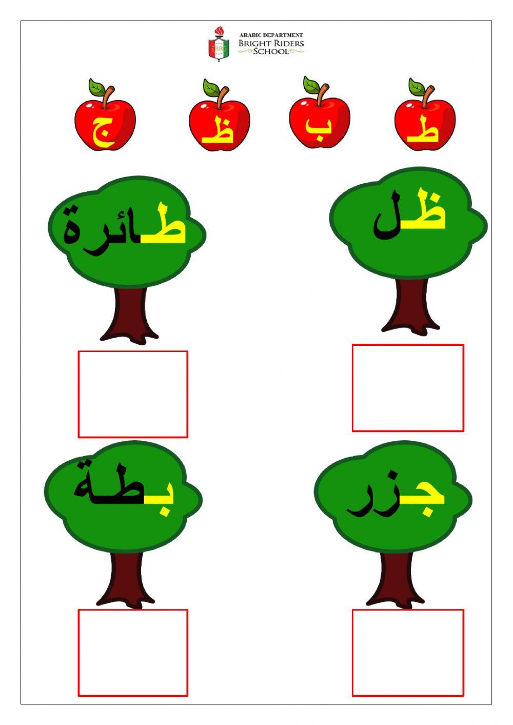 صل بين الكلمة و الصورة