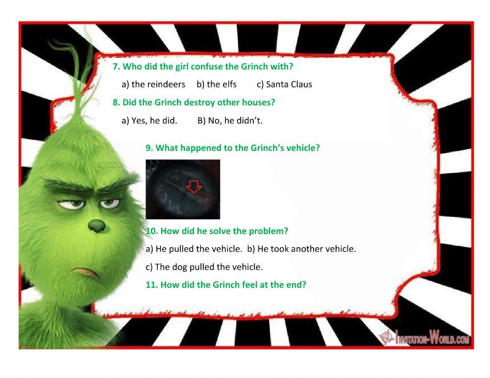 How the Grinch Stole Christmas