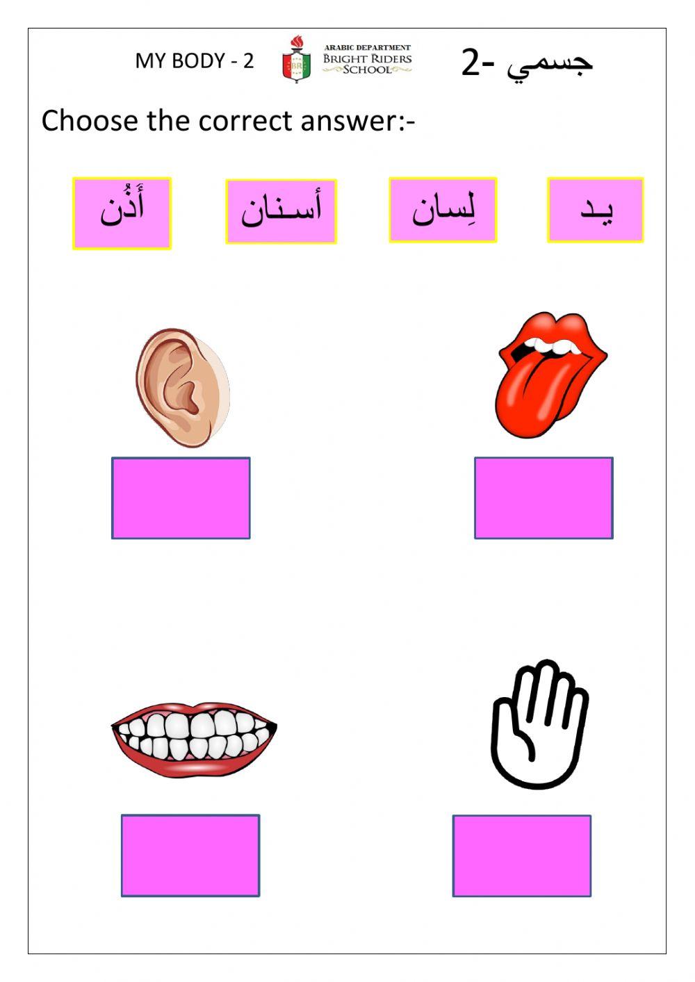 صل بين الكلمة و الصورة