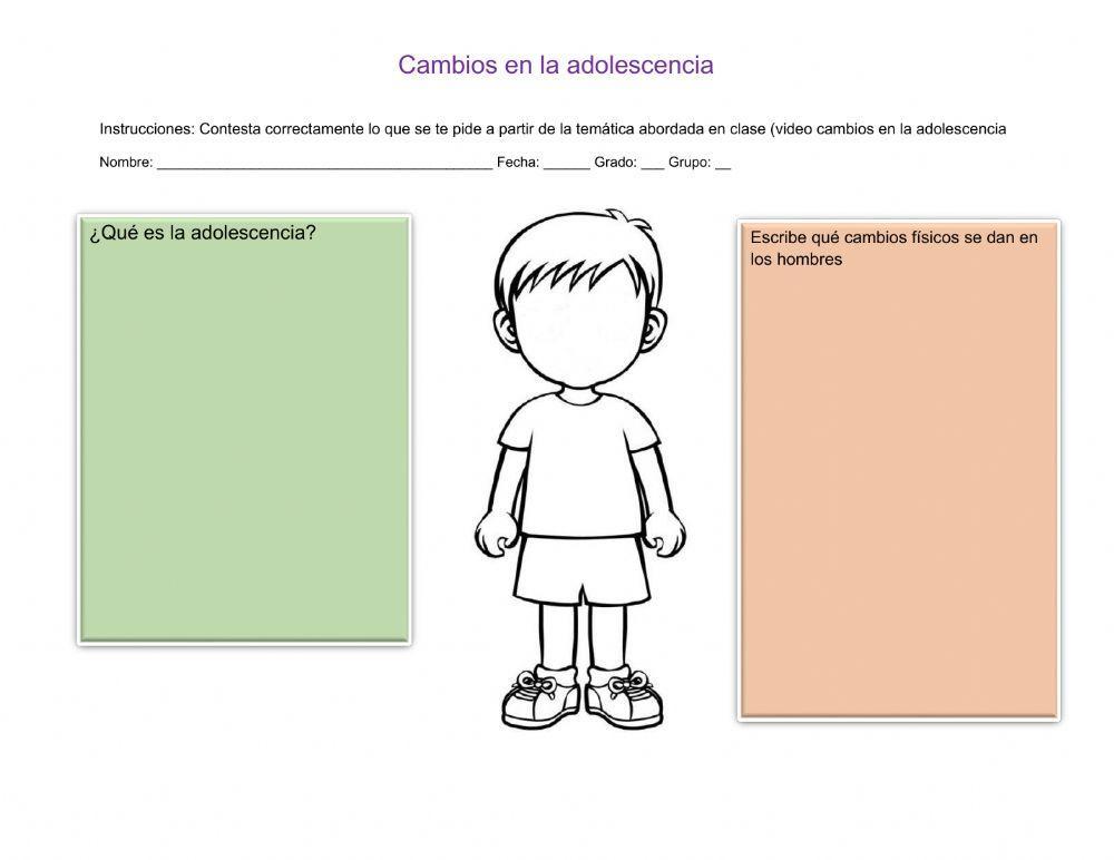 Cambios en la adolescencia