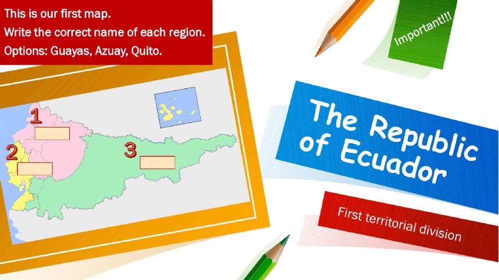 The birth of Ecuador