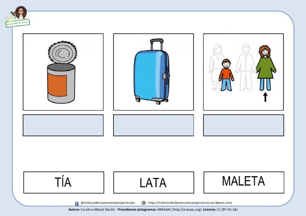 LATA, MALETA y TÍA