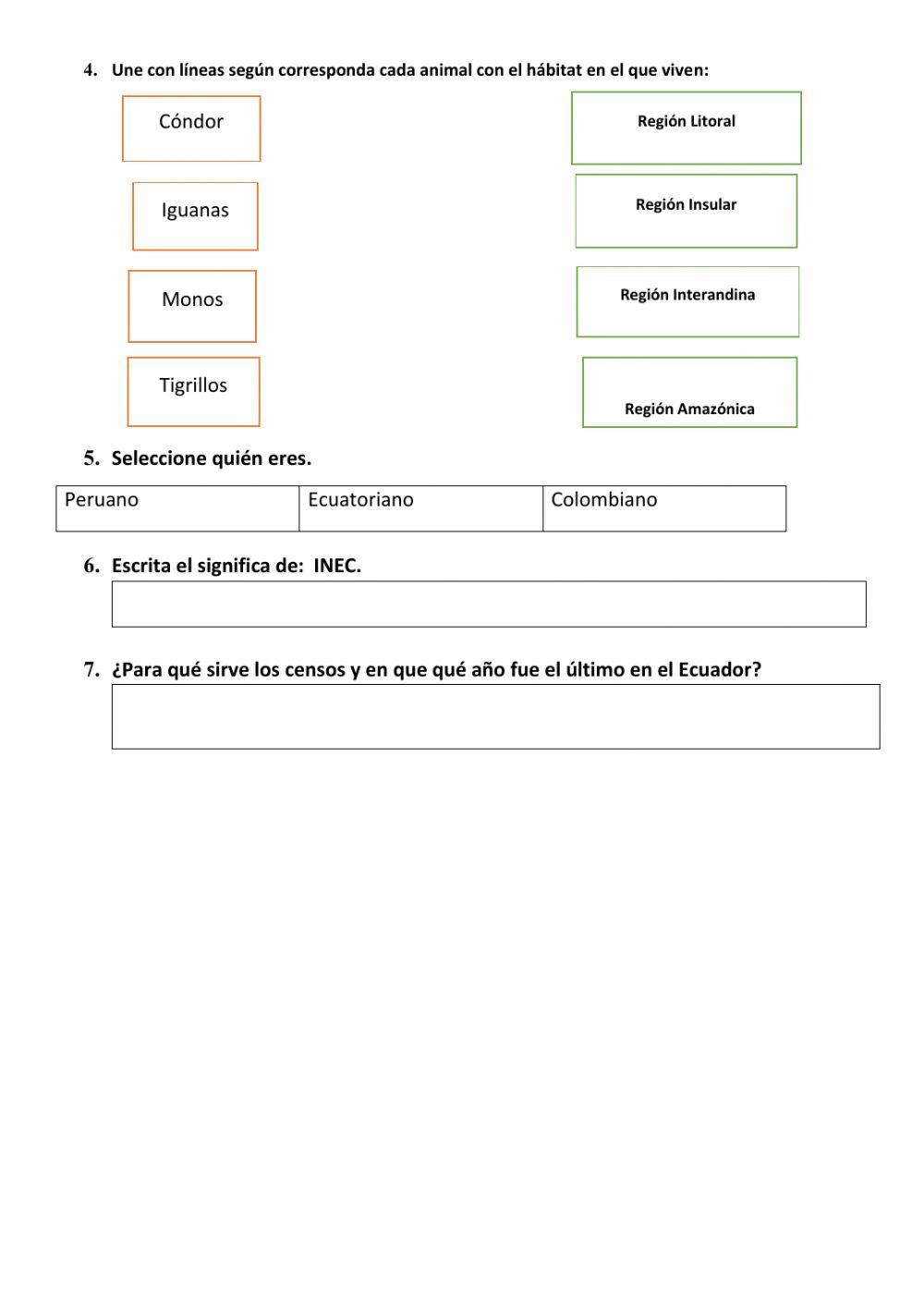 Cuestionario Estudios Sociales
