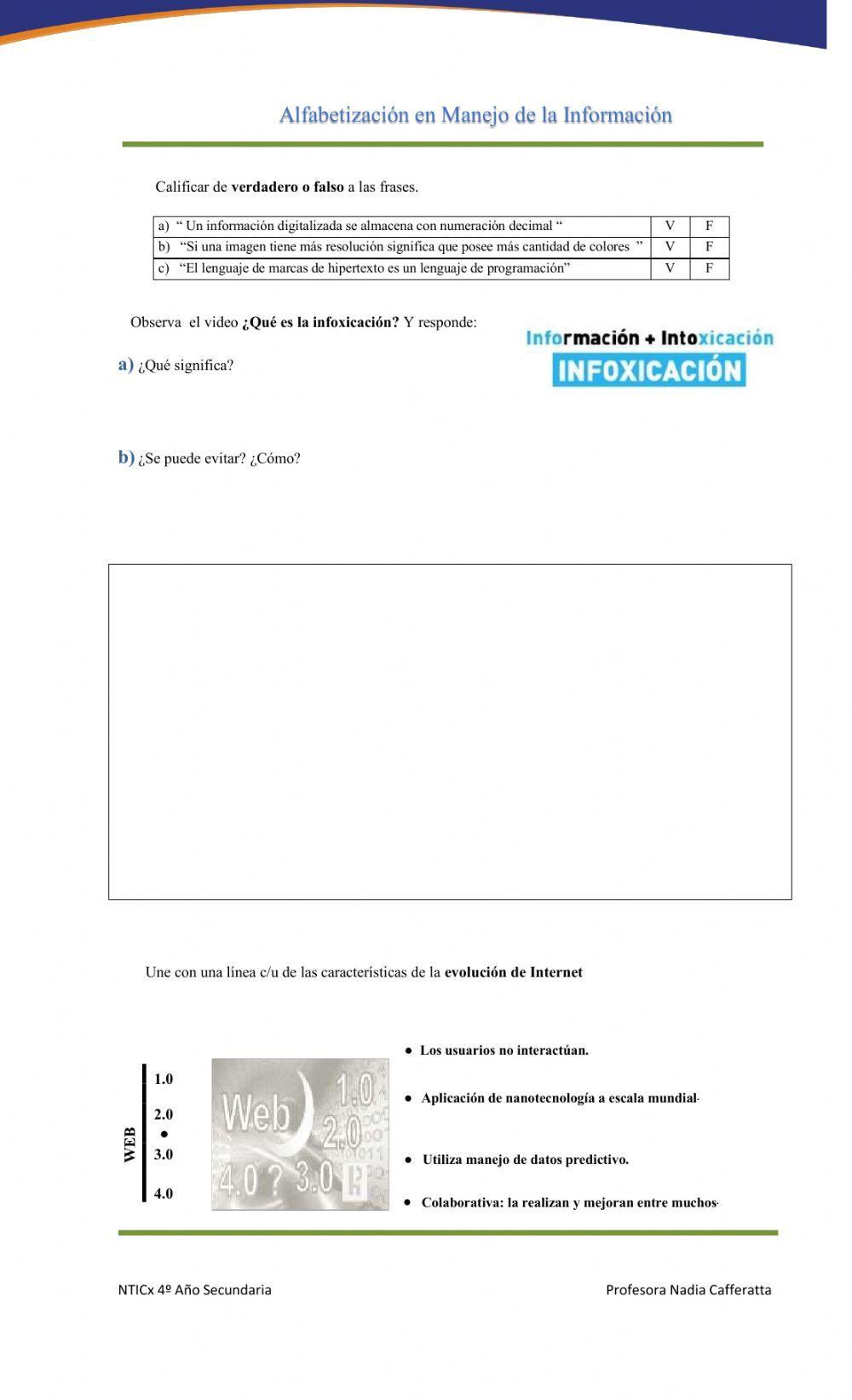 Manejo de la Información