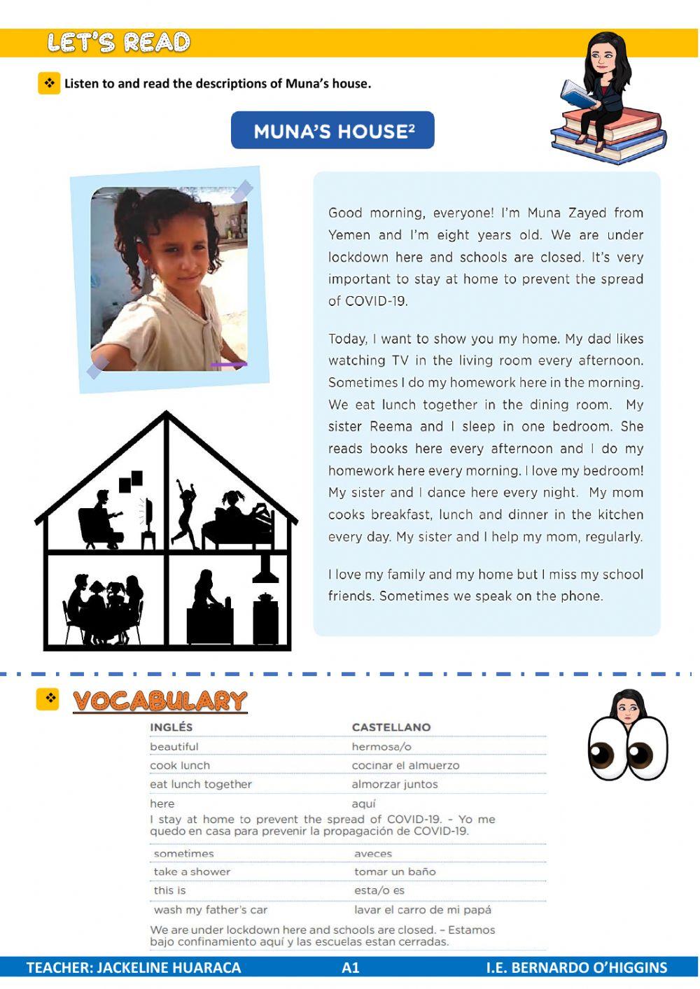 ENGLISH - Aprendo en casa - A1 - semana 24 - PERÚ.