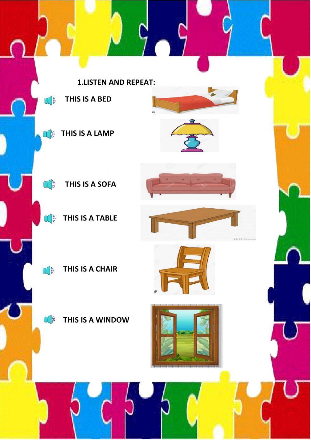 Objects of the house