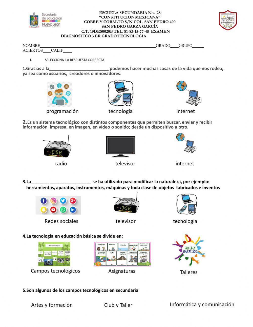 Evaluación Tecnología