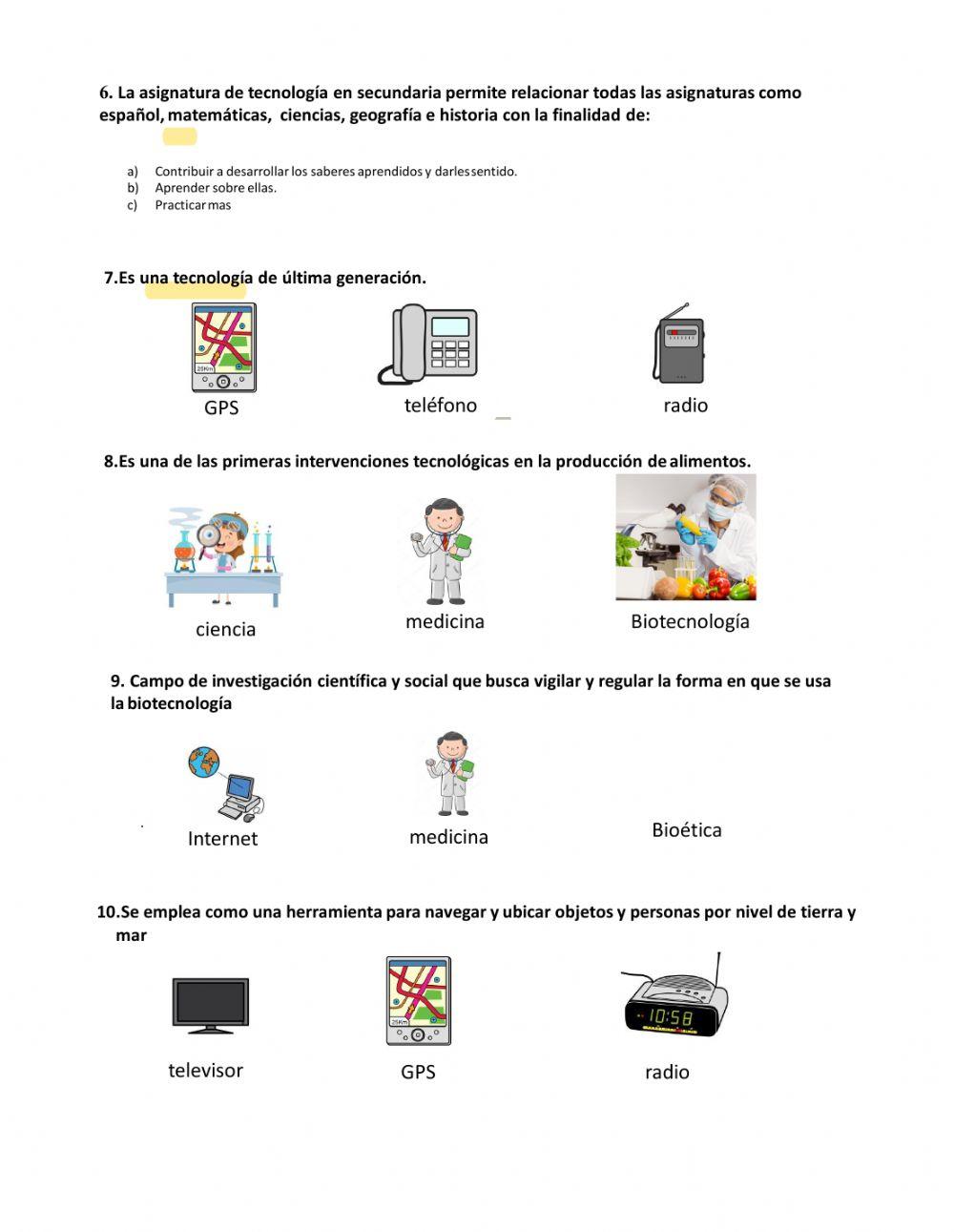 Evaluación Tecnología