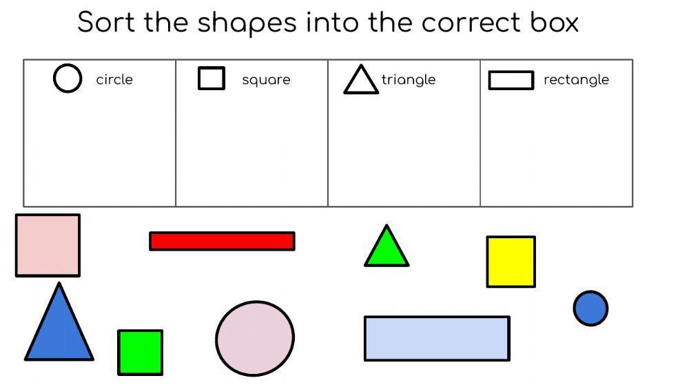 shape sort