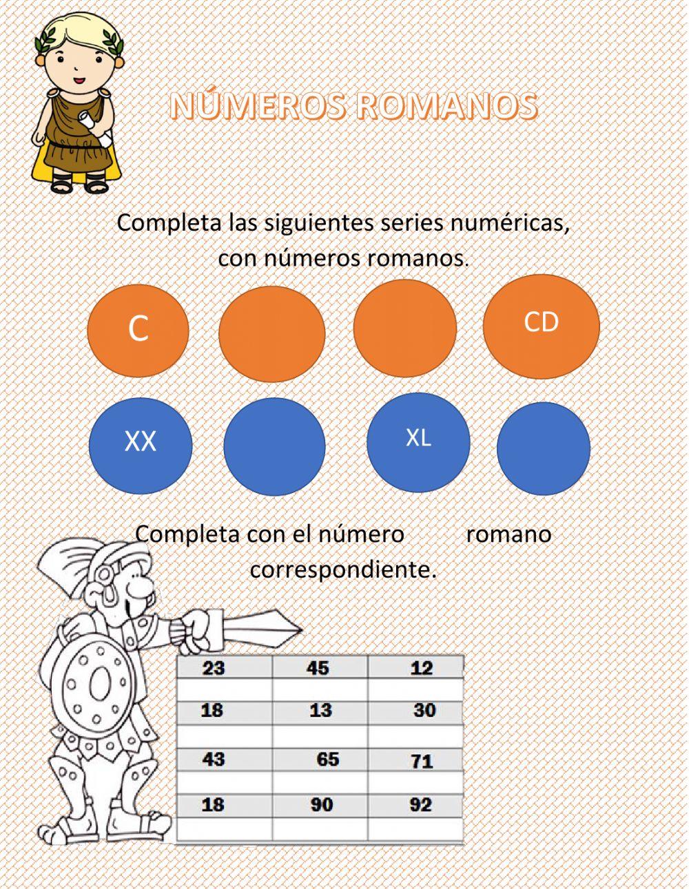 Números romanos