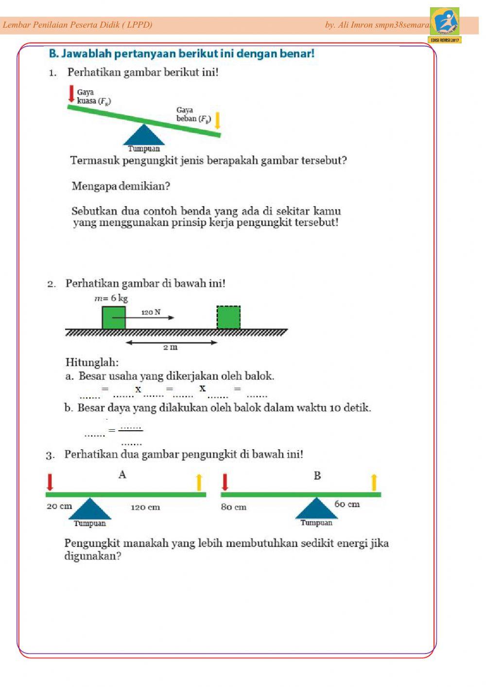 LKPD Uji Kompetensi bab 2