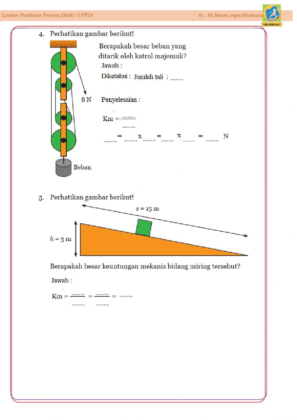 LKPD Uji Kompetensi bab 2