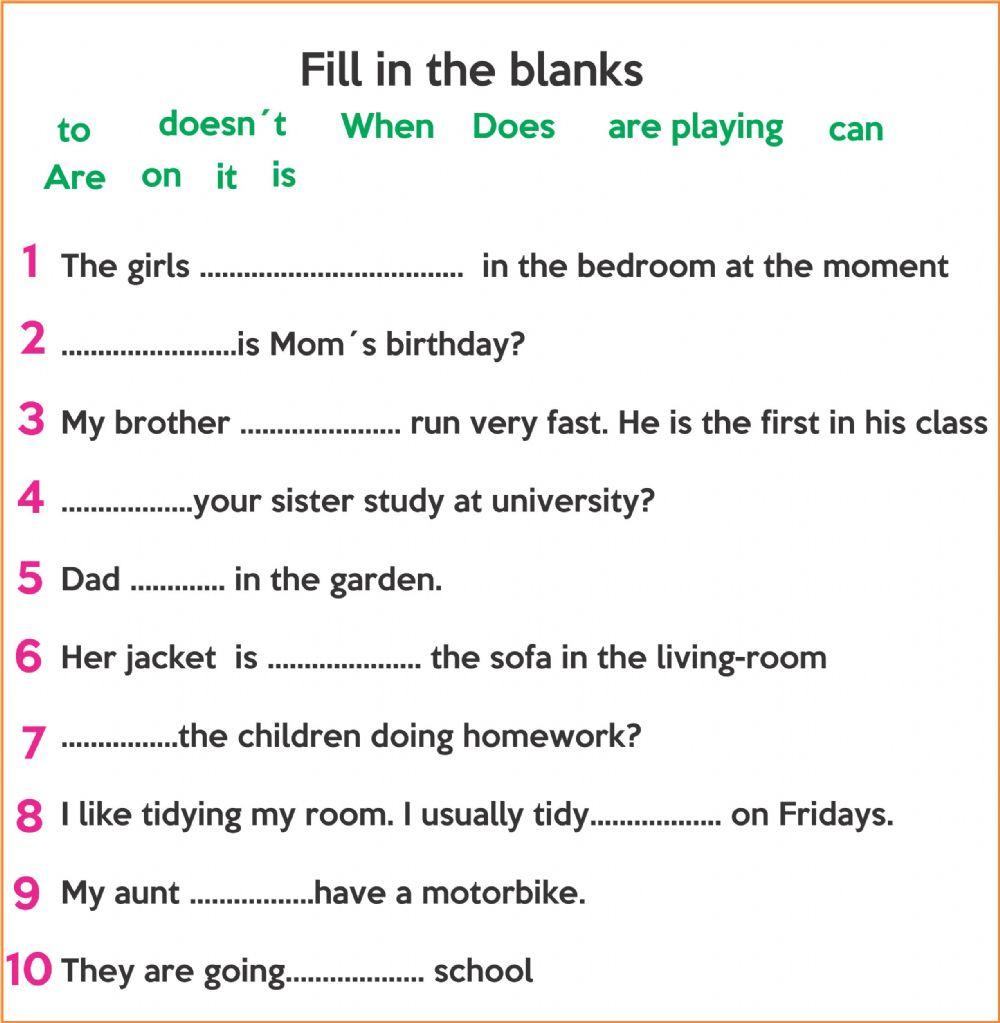 Fill in the blanks online pdf worksheet | Live Worksheets fill-in-the-blanks-online-pdf-worksheet-live-worksheets