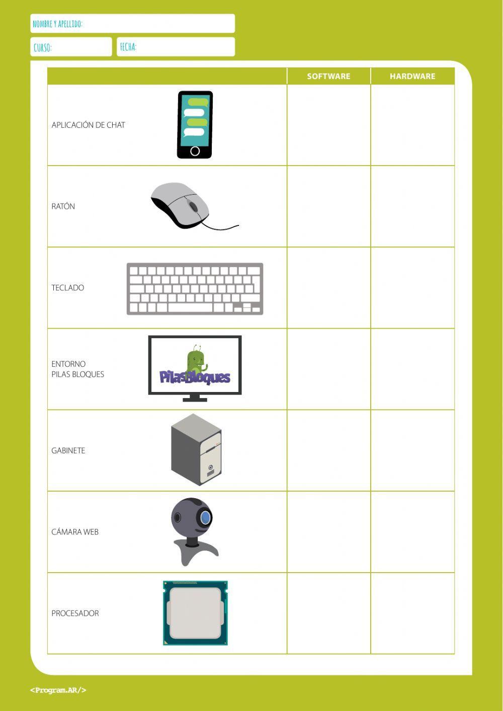 Hardware y Software