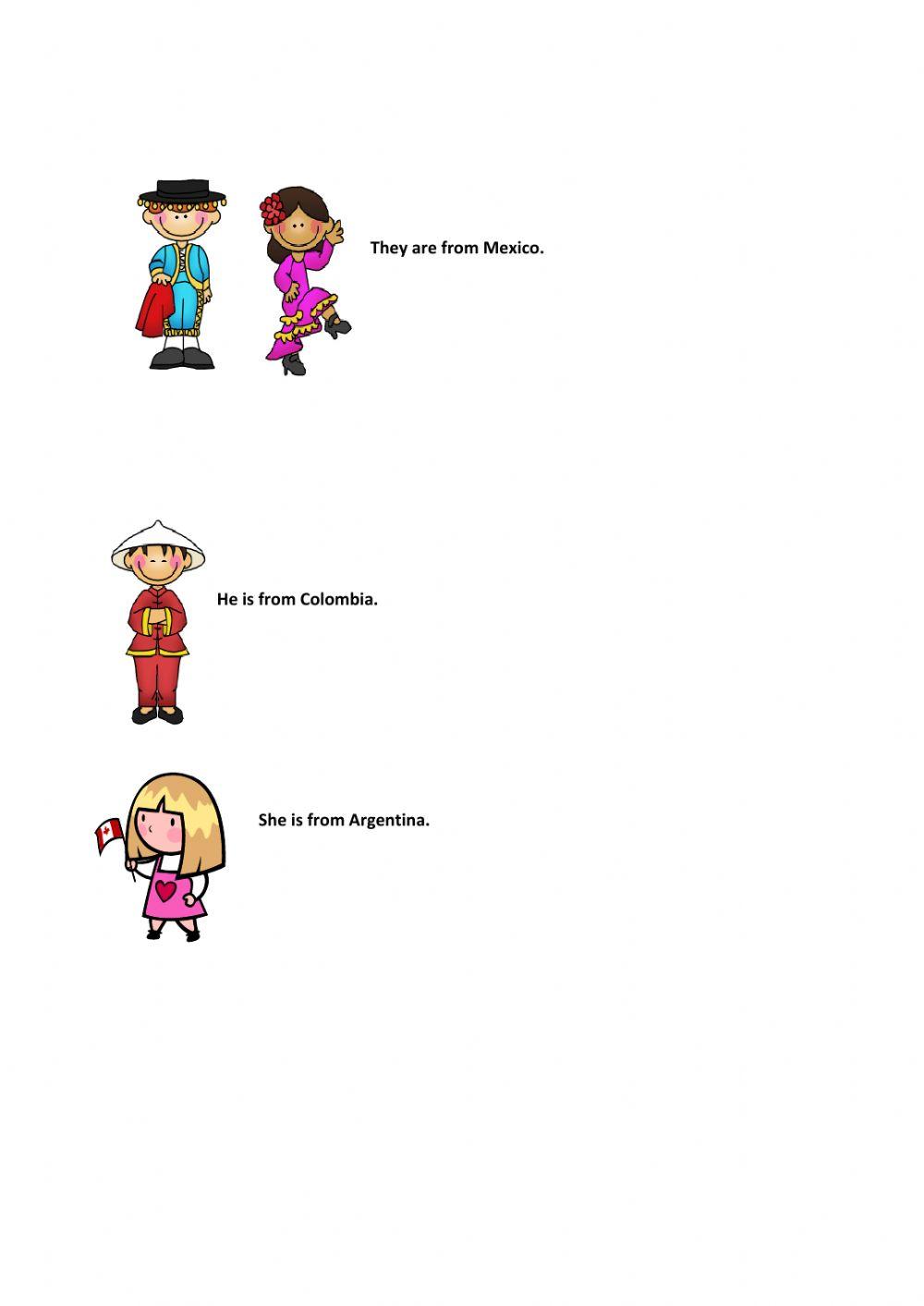 nationalities and to be negative