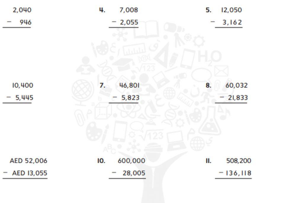 طرح الأعداد الكلية